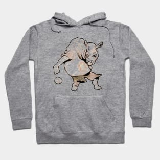 Rhino Basketball Hoodie